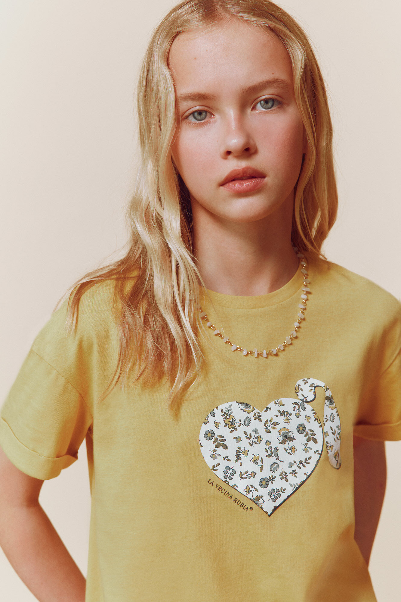 Springfield Kids T-shirt "Cora&ccedil;&atilde;o com cabel&atilde;o"
