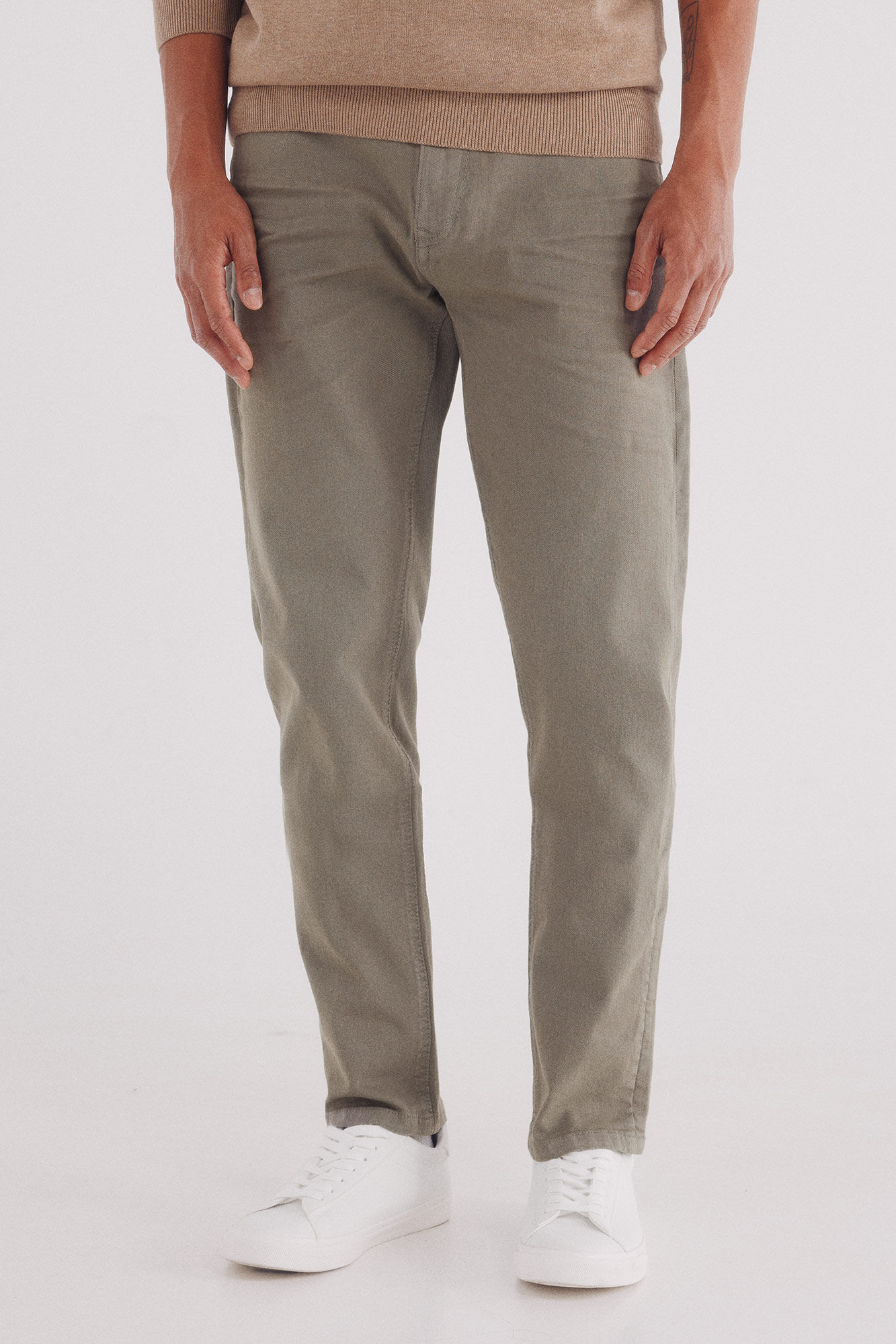 Springfield Pantal&oacute;n 5 bolsillos color slim fit