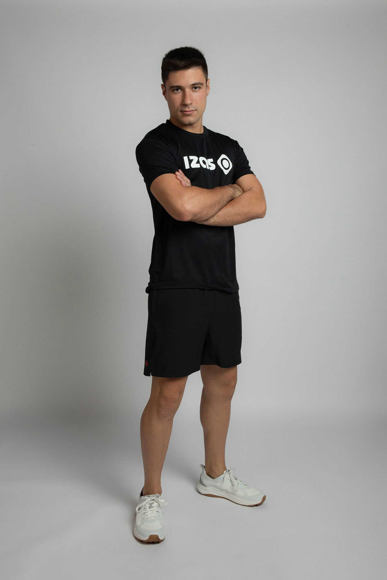 Izas T-shirt com logo grande de Laredo