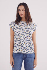 Springfield T-shirt animal print estampado
