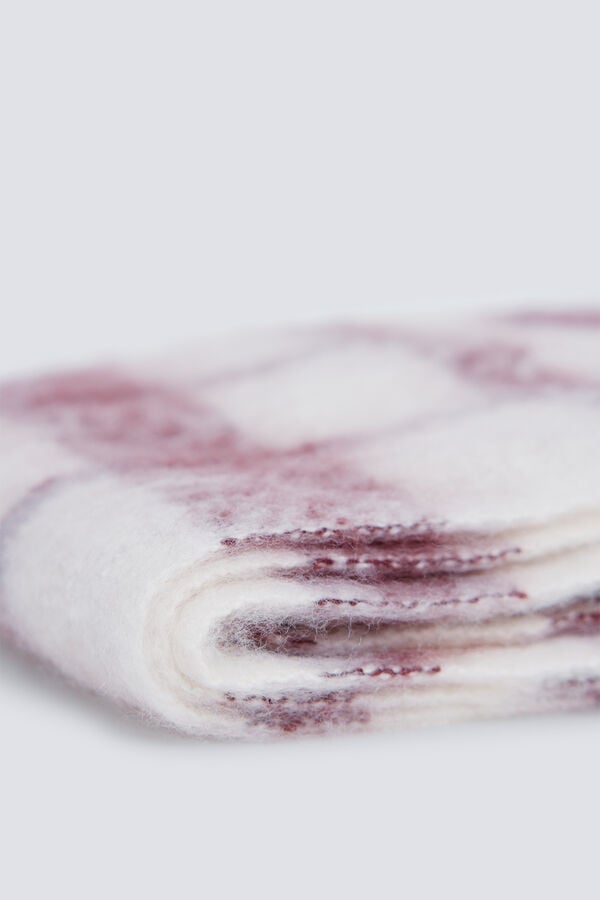 Springfield cachecol xadrez estampado