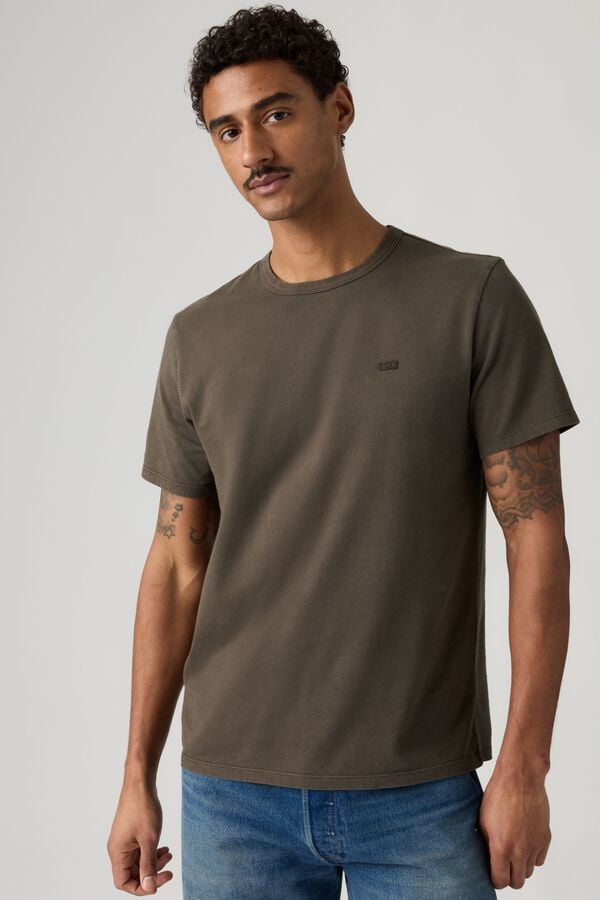 Levi's T-shirt de manga curta verde