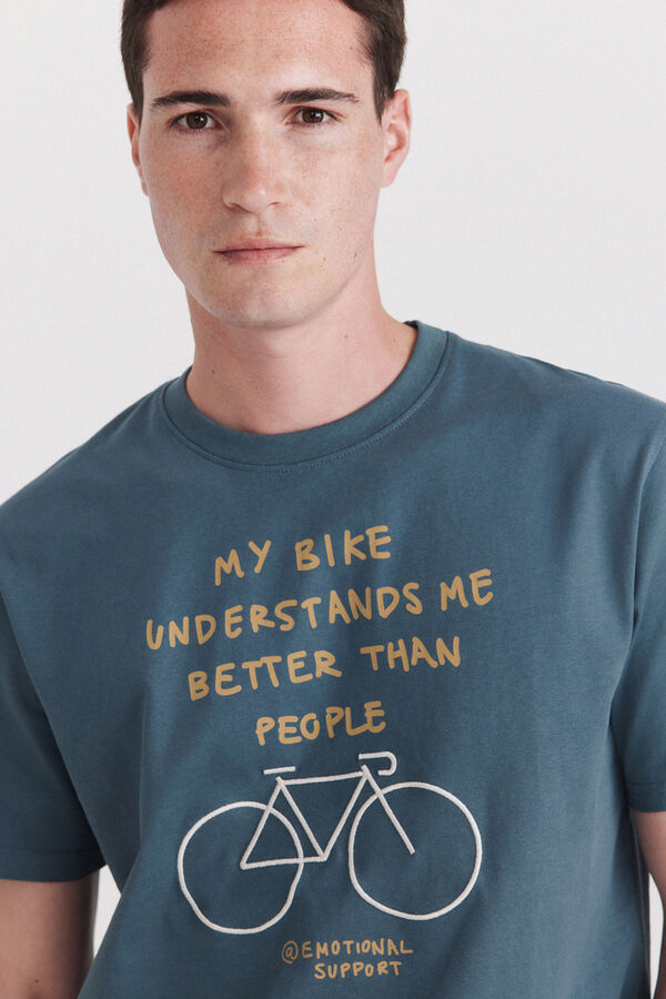 Springfield T-shirt my bike azul