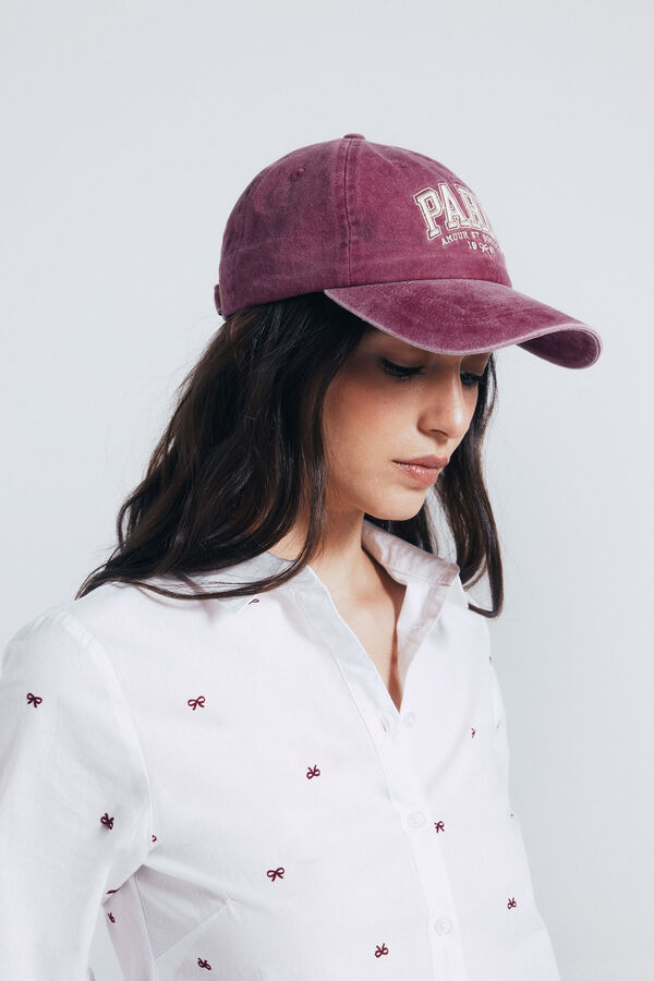 Springfield Camisa com detalhes bordados branco