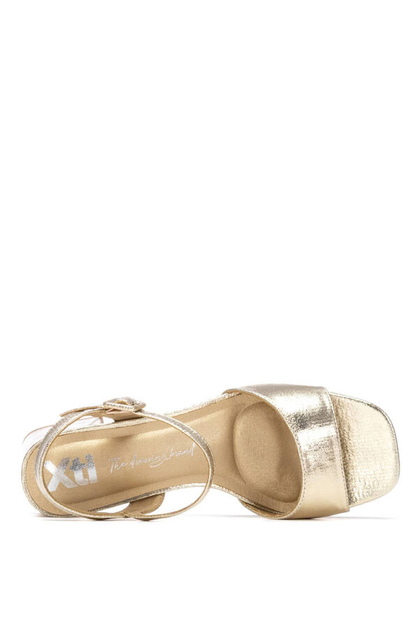 XTI Sandal Heel Front Strap And Bracelet printed