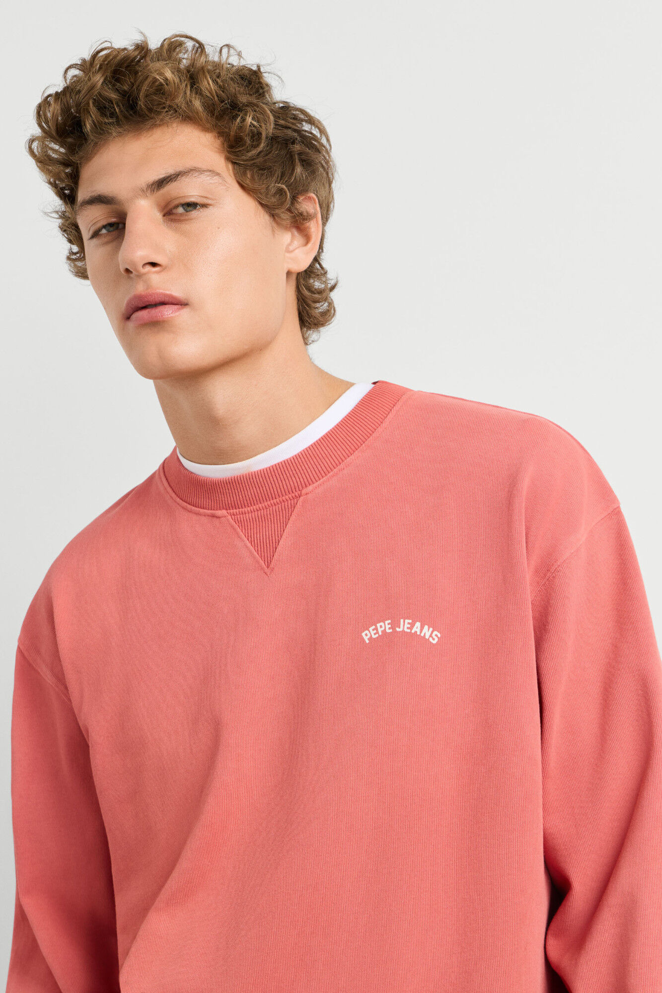 Pepe Jeans Sweatshirt gola redonda com logo