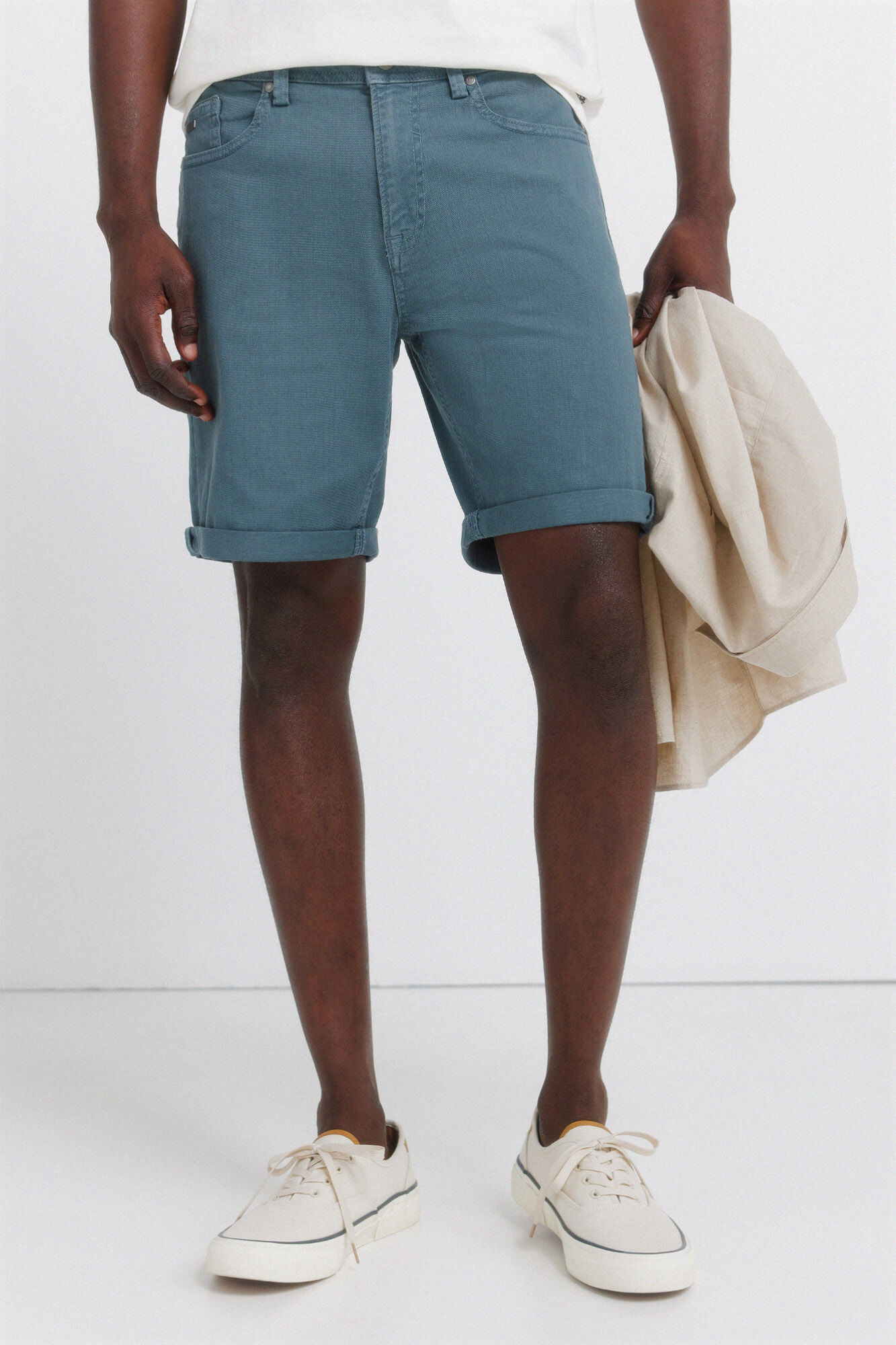 Springfield Bermuda 5 bolsillos lavada sim fit