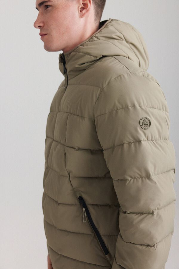 Springfield Chaqueta acolchada t&eacute;rmica kaki
