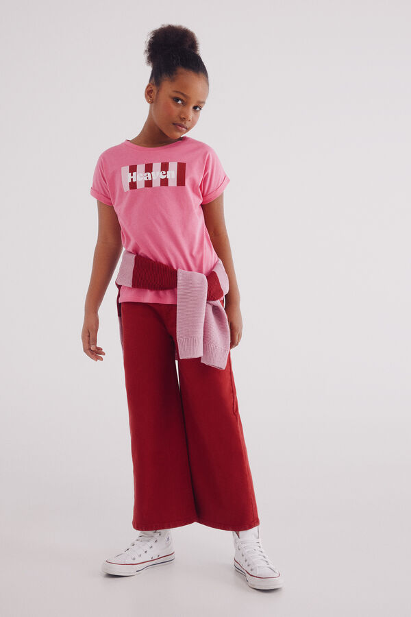 Springfield Kids Camiseta Céu da Menina rosa