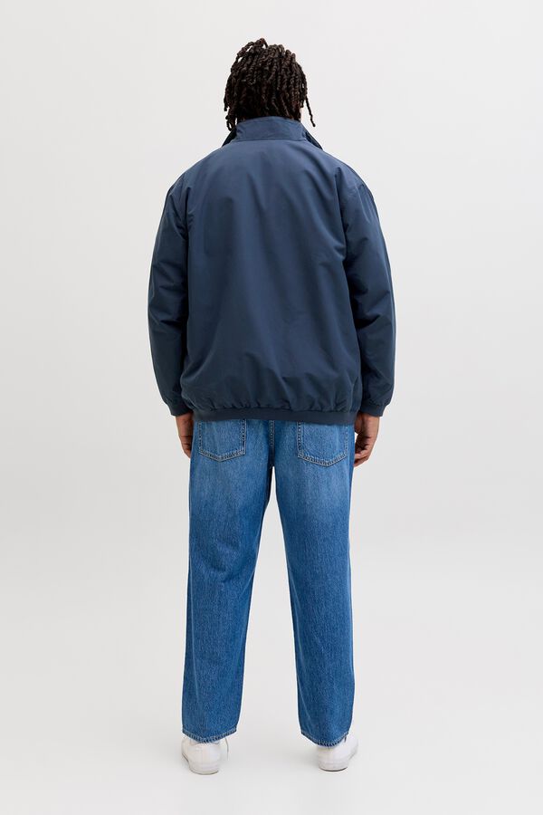 Jack & Jones PLUS Blus&atilde;o bomber azul
