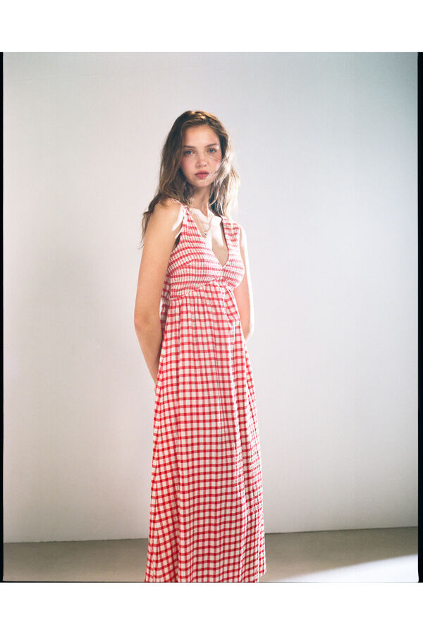 High Spirits Vestido Clover vermelho