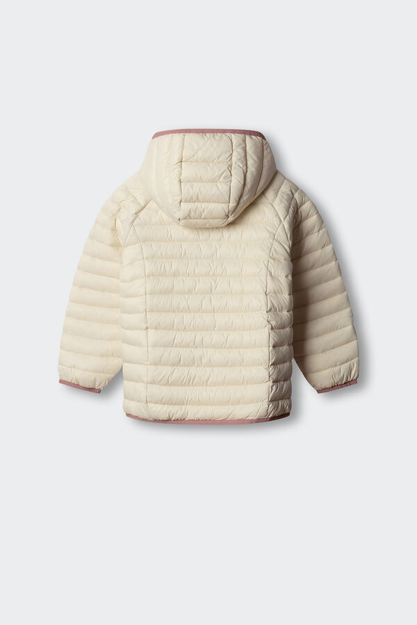 Springfield Kids Casaco b&aacute;sico acolchoado menina branco