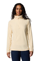 Columbia Columbia Glacial&trade; IV fecho-&eacute;clair meia polar Feminino estampado