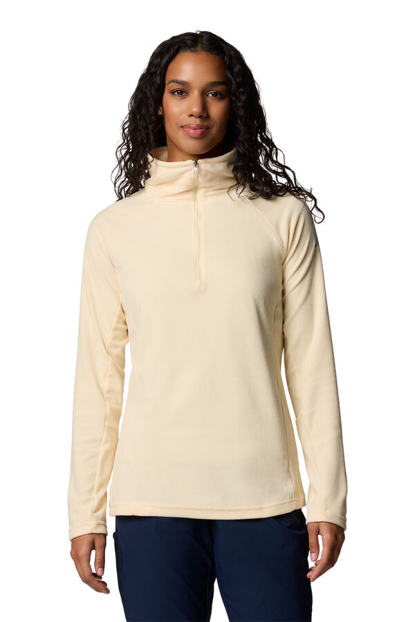 Columbia Columbia Glacial&trade; IV fecho-&eacute;clair meia polar Feminino estampado