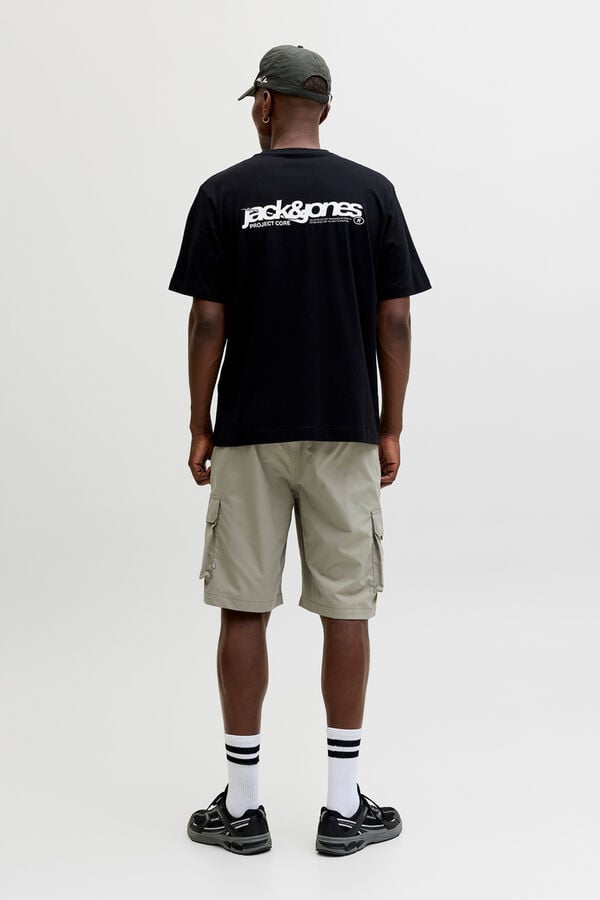 Jack & Jones Bermuda jogger cargo bege