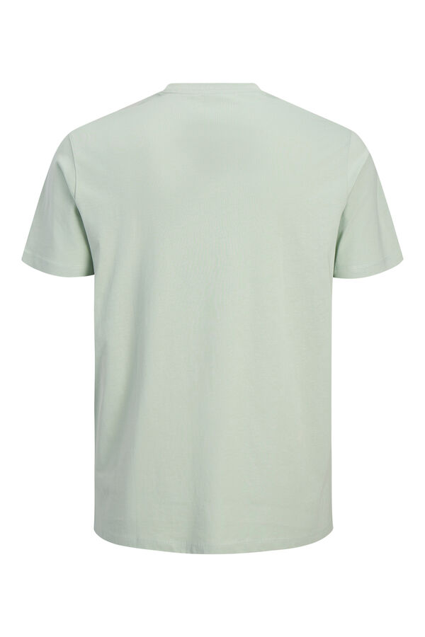 Jack & Jones PLUS T-shirt logo de manga curta azul