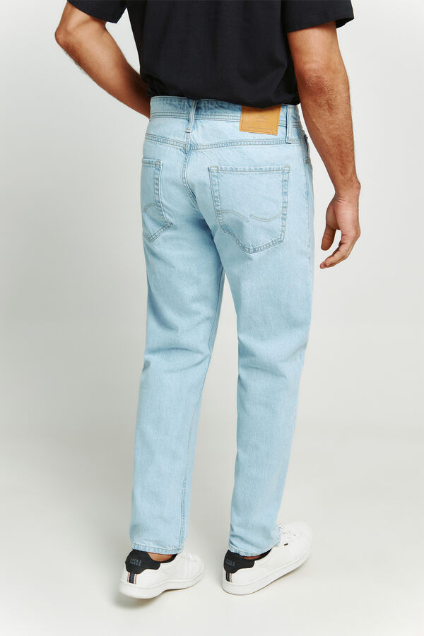 Jack & Jones Jeans com corte descontra&iacute;do azul