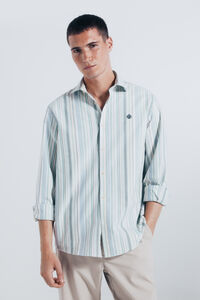 Springfield Camisa oxford ligero rayas
