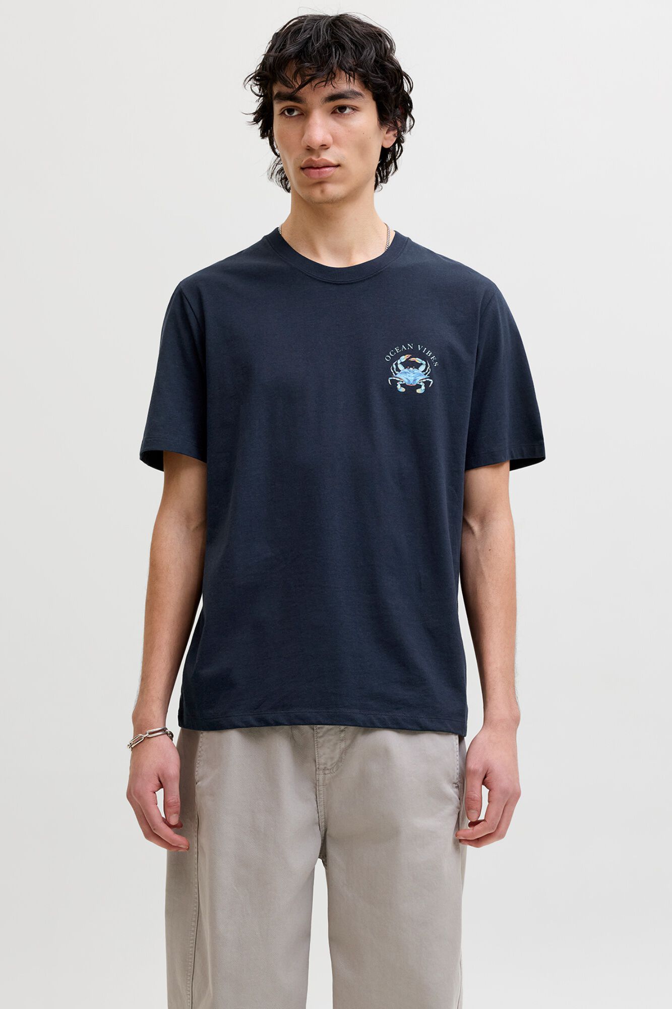 Jack & Jones Camiseta loose fit algod&oacute;n