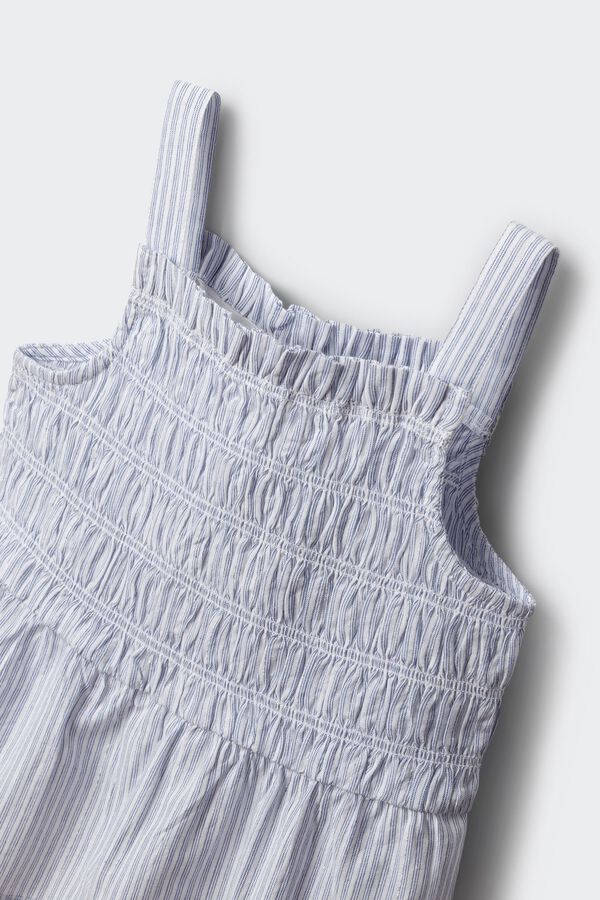 Springfield Kids Top de brilho para menina azul