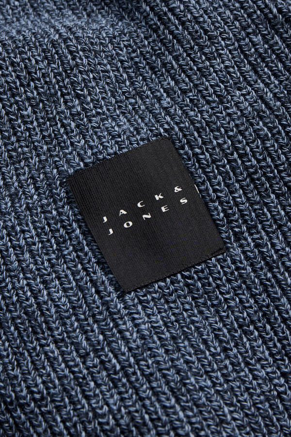 Jack & Jones PLUS Camisola de gola redonda azul