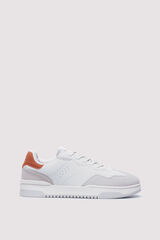 Springfield Zapatilla volumen retro blanco