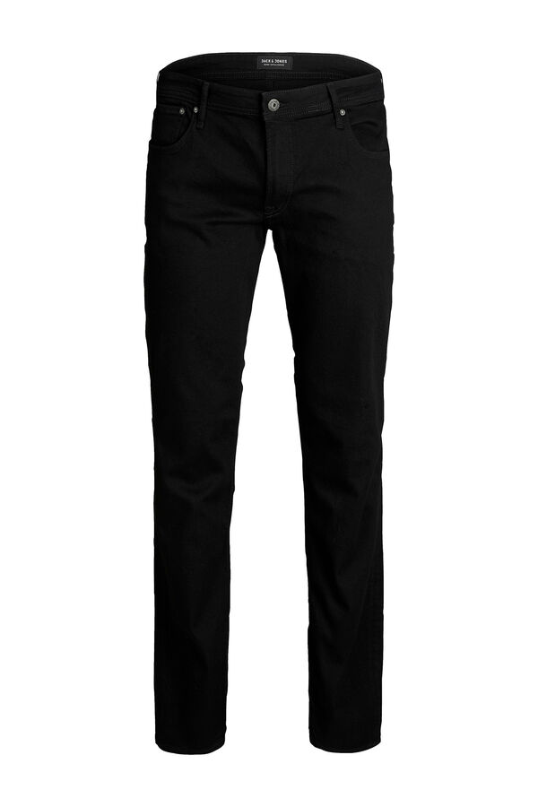 Springfield Jeans Tim slim straight fit PLUS negro
