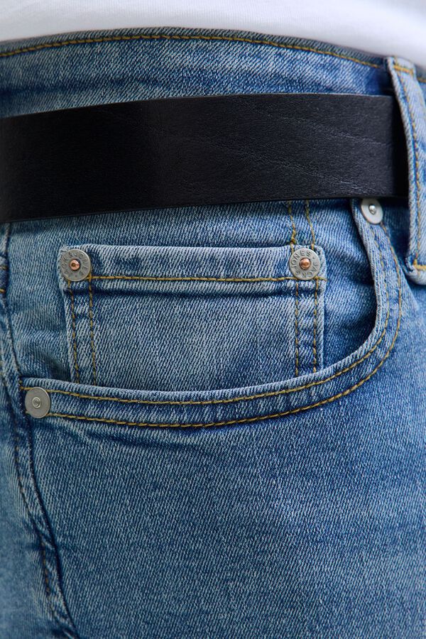 Jack & Jones Jeans slim cinco bolsos azul