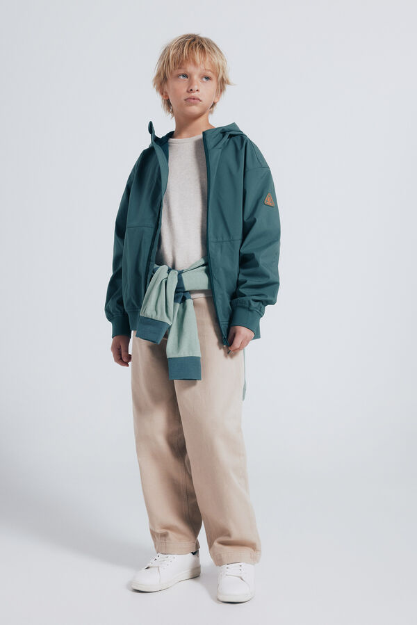 Springfield Kids Parka softshell infantil verde