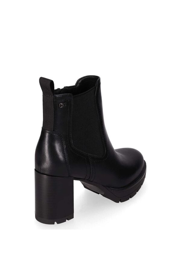 Chika 10 Botins com painel el&aacute;stico lateral preto