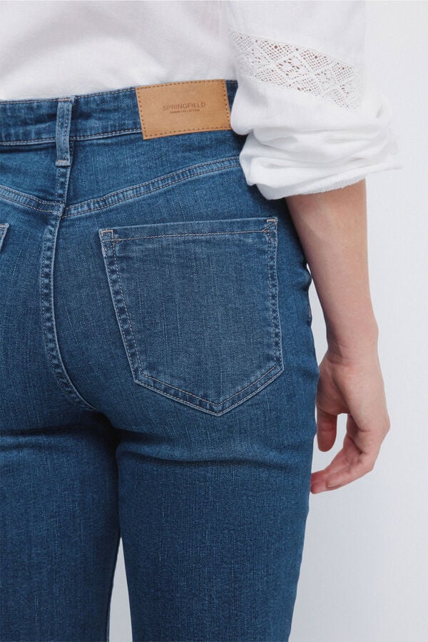 Springfield Jeans bootcut azul
