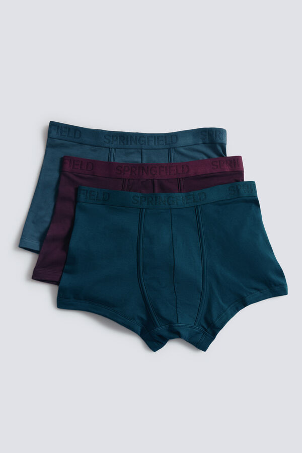 Springfield Pack 3 boxers azul