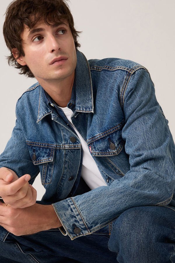 Levi's Blus&atilde;o de ganga Levi's&reg;  azul