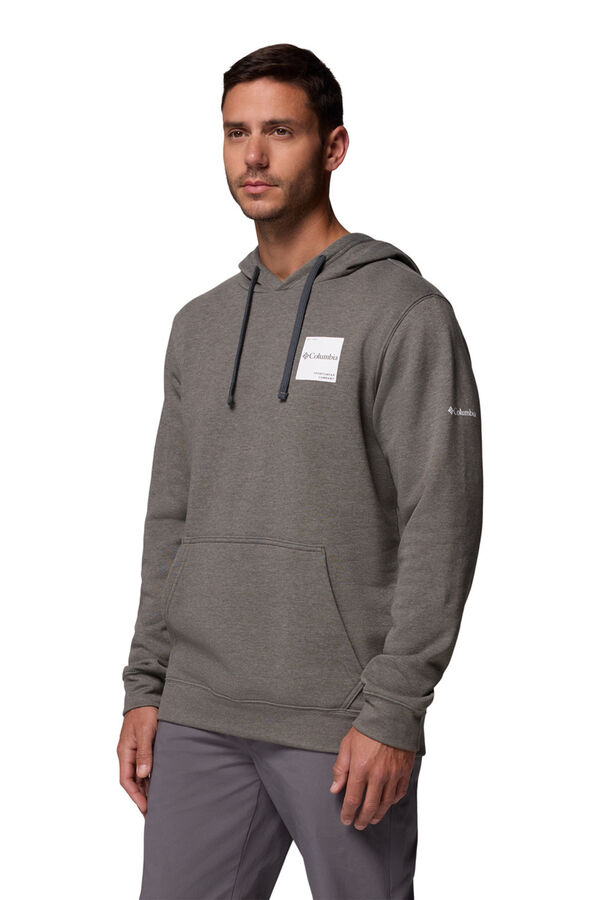 Columbia Sudadera estampada con capucha Columbia Trek™ para hombre gris
