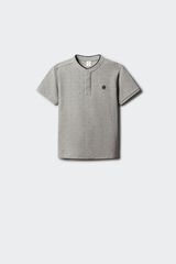 Springfield Kids Polo de crian&ccedil;a gola mao &agrave;s bolinhas azul