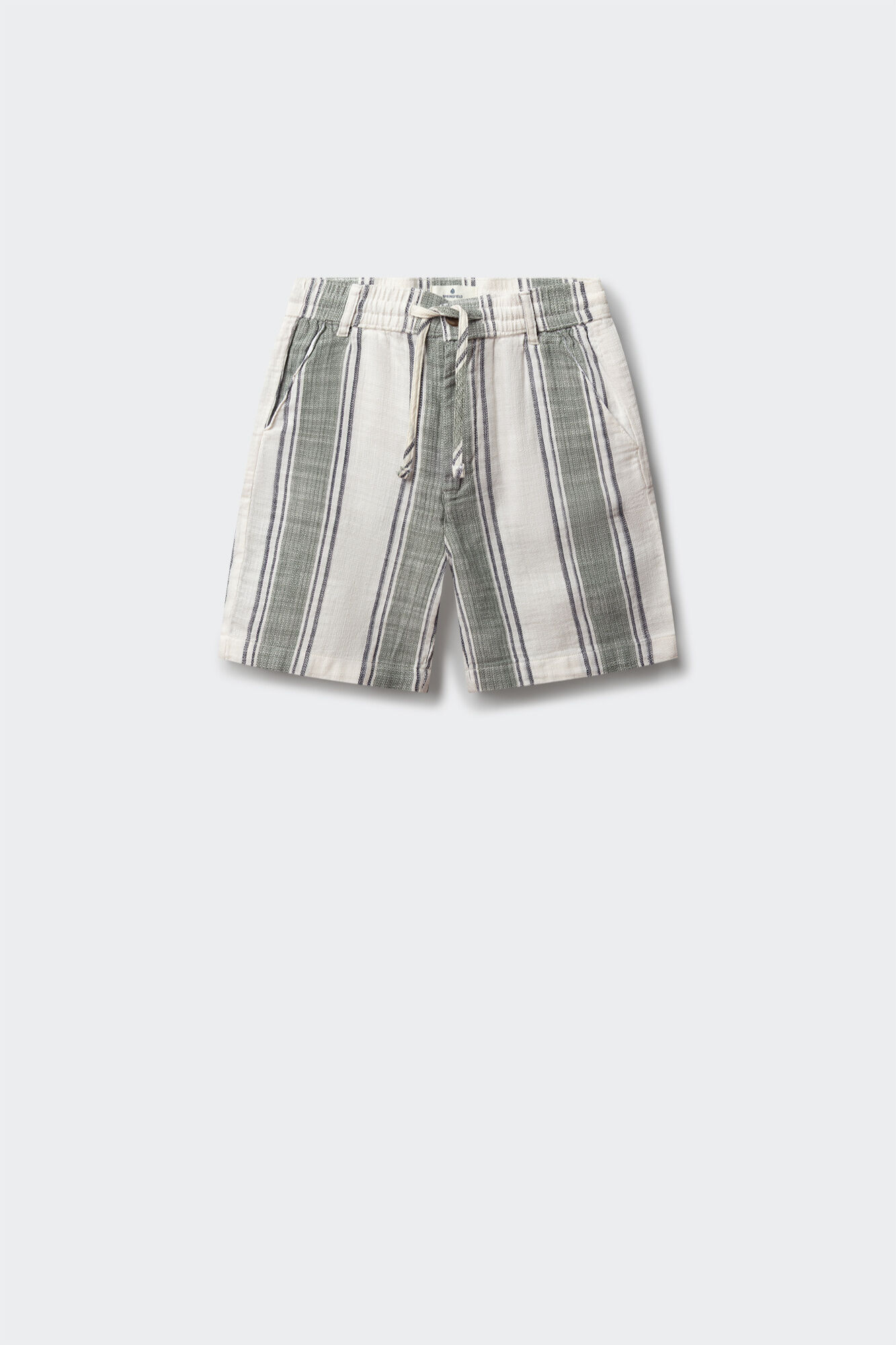 Springfield Kids Bermudas de riscas para menino