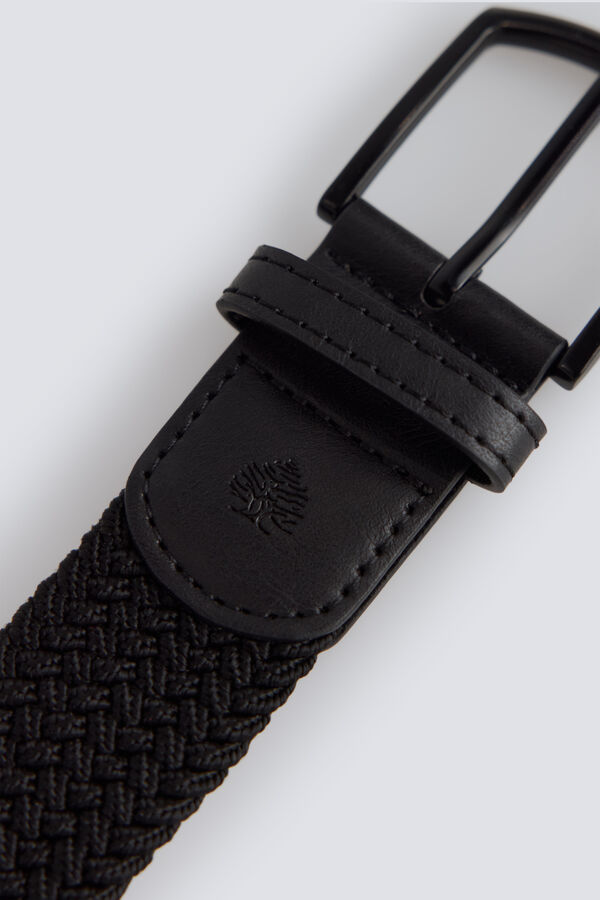 Springfield Braided basic belt black