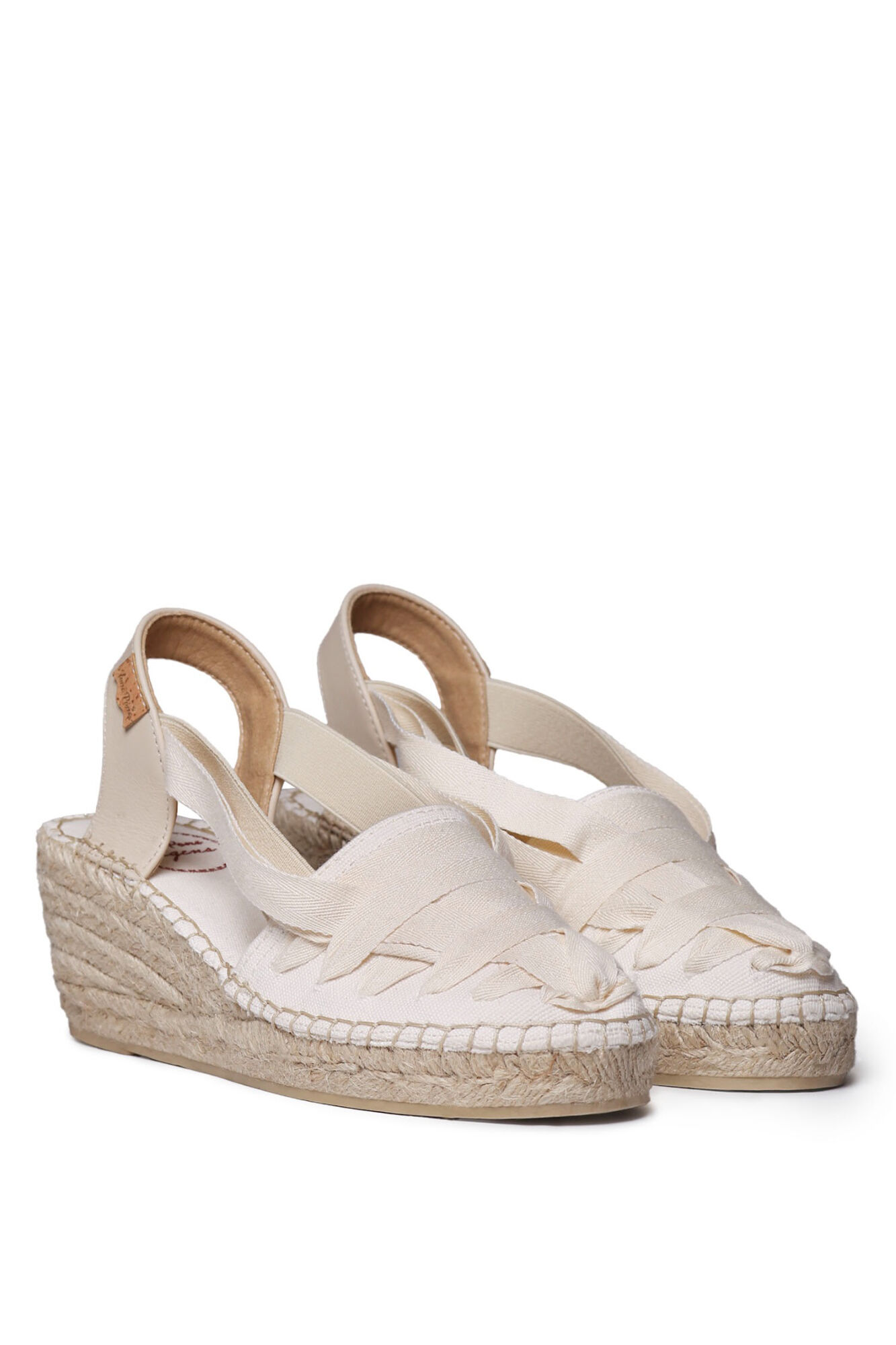 Toni Pons Alpercata de cunha com fitas