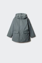 Springfield Kids Parka amarelo pastel para criança azul