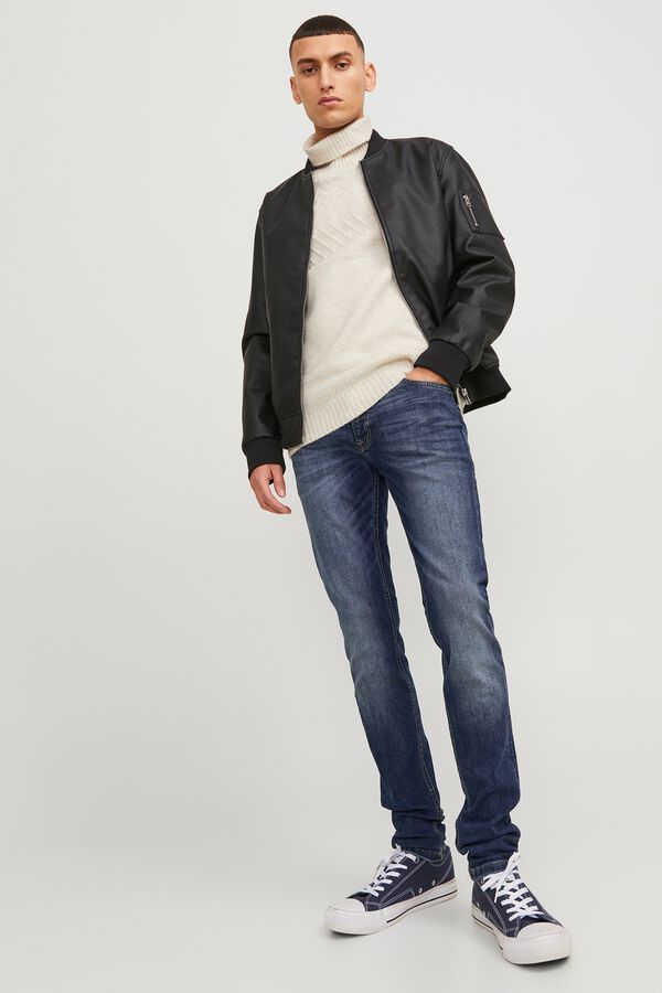 Jack & Jones Jeans skinny cinco bolsos azul