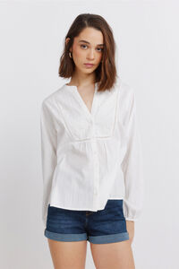 Springfield Blusa manga comprida bordada