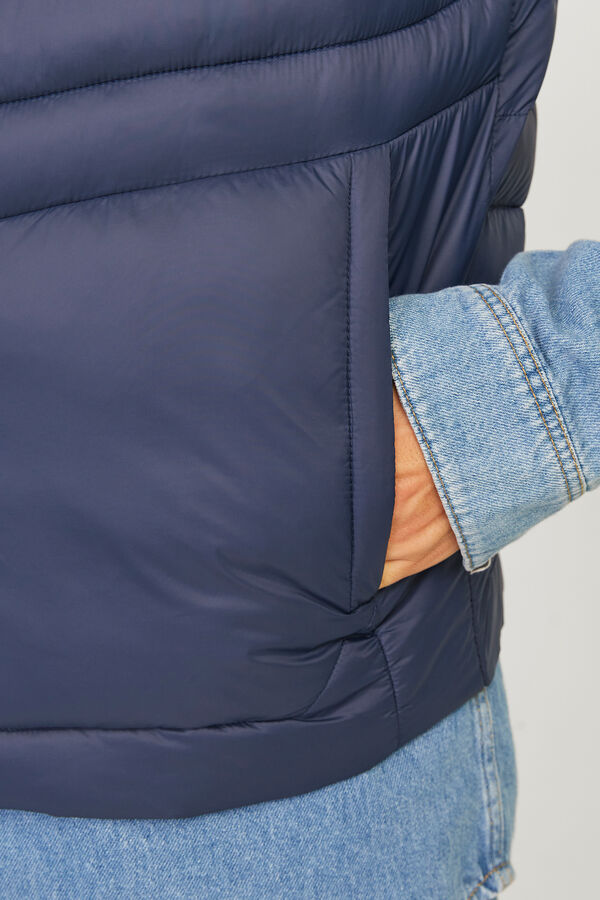 Jack & Jones gola Colete azul