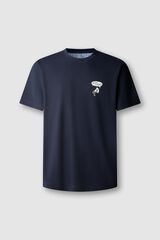 Pepe Jeans Camiseta gr&aacute;fica de manga corta azul