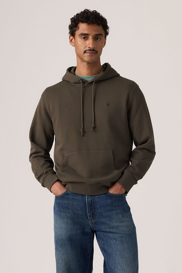 Levi's Sweatshirt com capuz verde
