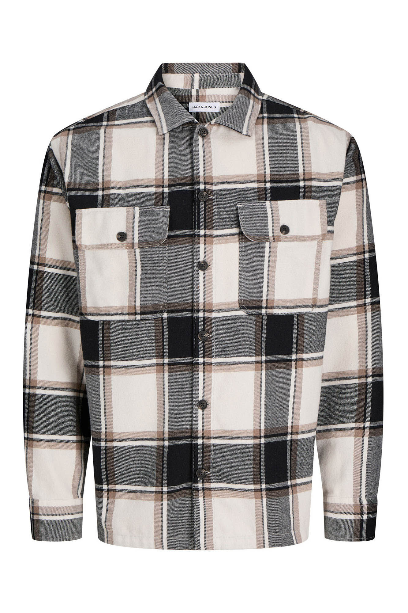 Jack & Jones PLUS Camisa xadrez descontra&iacute;da