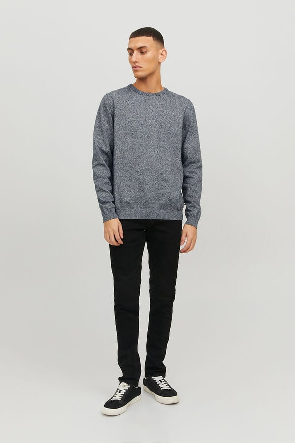Jack & Jones Camisola de ajuste regular cinzento