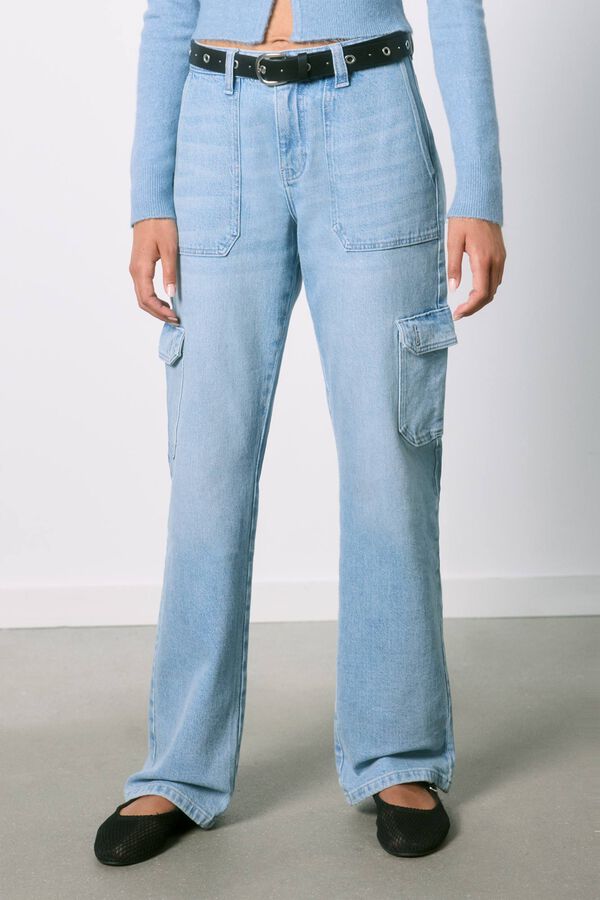 High Spirits Jeans Straight 0014 azul