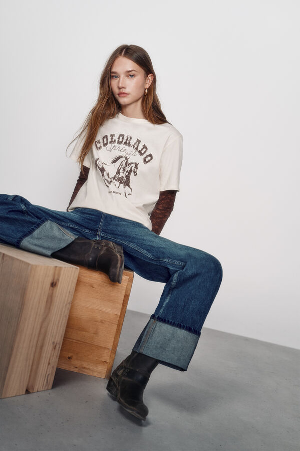 High Spirits T-shirt Stetson cru