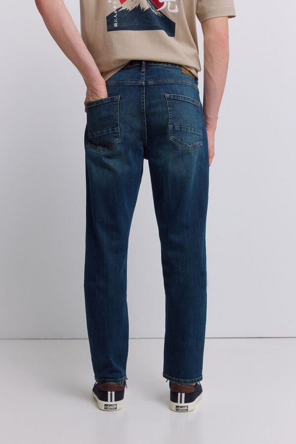 Springfield Jeans sobretintando slim fit azul
