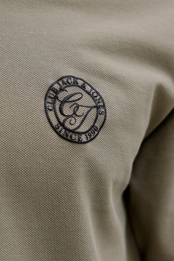 Jack & Jones Polo regular fit logo cinzento